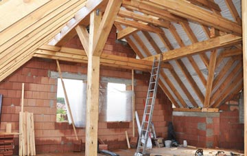 Staughton Green attic trusses